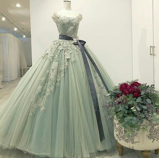 long lace formal prom dress, ball gown evening dress
